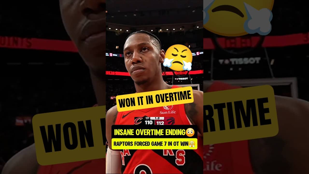 Raptors OT ENDING was INSANE😳