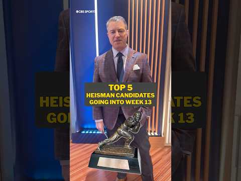 Adam Zucker's Top 5 Heisman contenders are piping hot! 🔥 #JJsPartner