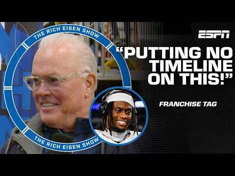 Stephen Jones details franchise tag on WR George Pickens | The Rich Eisen Show