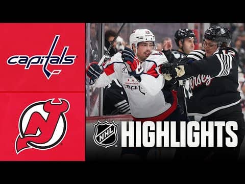 Capitals vs. Devils | NHL Highlights | December 27, 2025