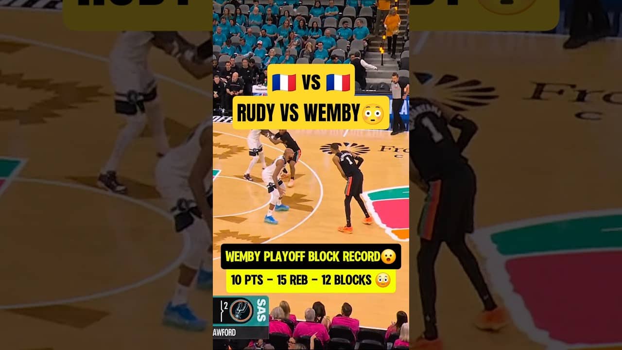 Wemby TRIPLE DOUBLE with 12 BLOCKS😳