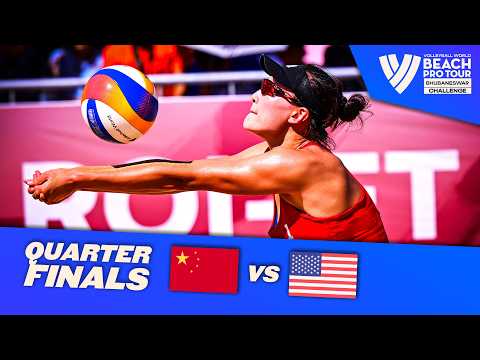 Yan X./X. Y. Xia vs. Durish/Koenig - Quarter Final Highlights | Bhubaneswar 2026 #BeachProTour