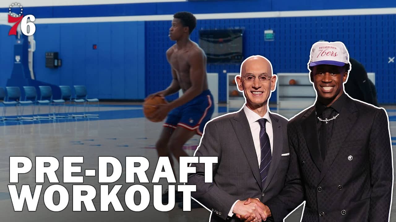 The Workout That Made VJ Edgecombe the Third Overall Pick