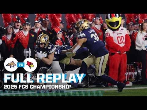 Montana State vs. Illinois State: 2025 FCS championship | FULL REPLAY