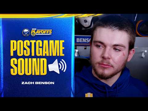 "Fired Up To Get Going Again" | Zach Benson After Game 2 Loss To Montreal | Buffalo Sabres Playoffs