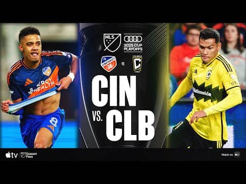FC Cincinnati vs. Columbus Crew | Hell Is Real Playoffs Showdown! | 2025 Audi MLS Cup Playoffs