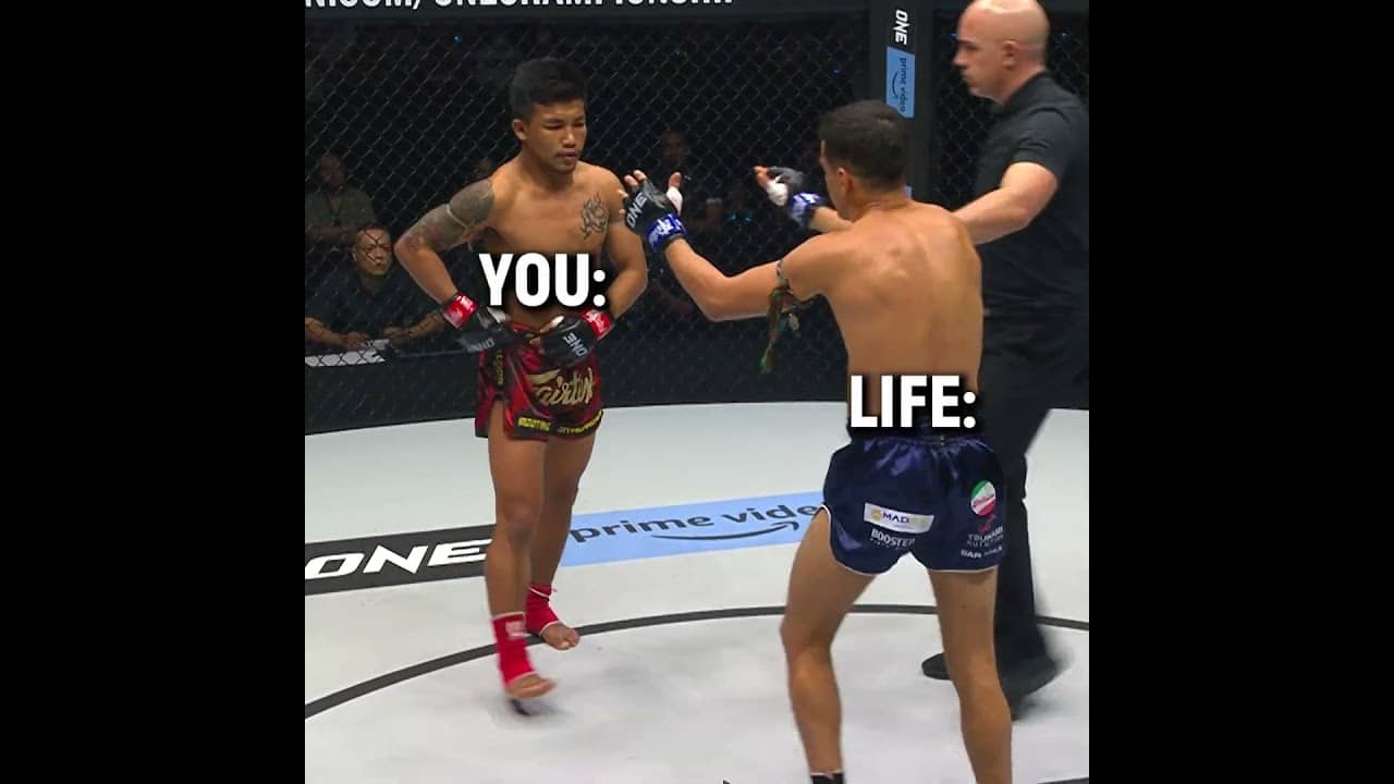 When life gives you lemons 🍋 Can Rodtang take out Takeru once again at ONE SAMURAI 1?