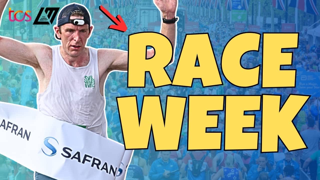 RACE WEEK!! MY FASTEST EVER WORKOUTS (Full Week Of Marathon Training)