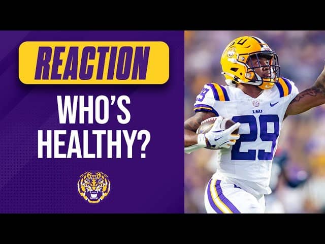 Caden Durham & Trey'Dez Green's status vs. Ole Miss | LSU's three permanent rivals