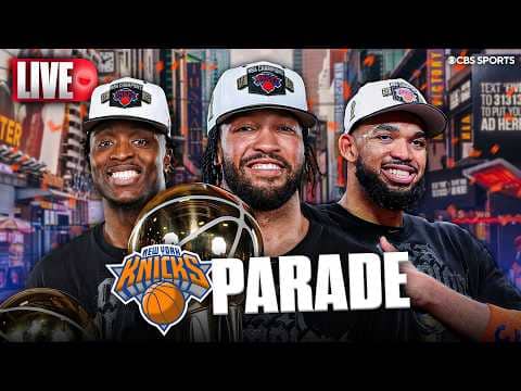 Knicks Championship Parade LIVE 🚨 Watch as millions gather to celebrate the NBA champs in New York ✅