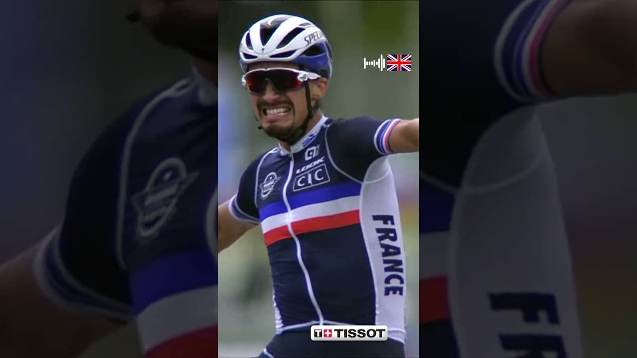 When Julian Alaphilippe won back-to-back World Championships in 2020 and 2021 🎞️