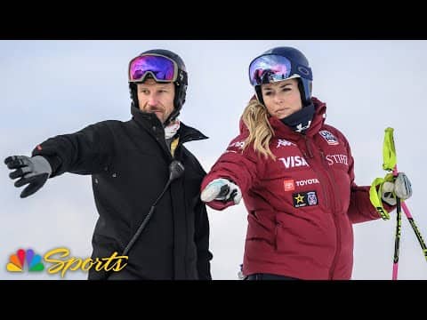 Lindsey Vonn's comeback started with choosing a coach who was once her peer | CHASING GOLD