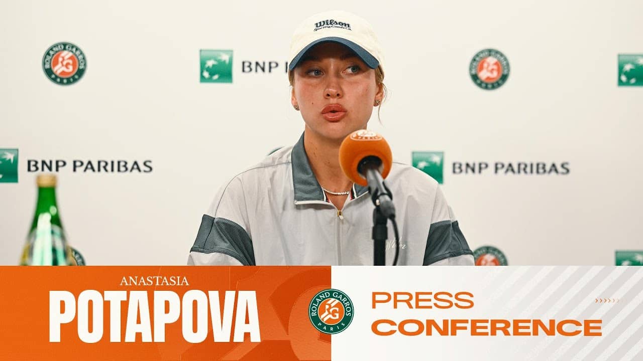 Anastasia Potapova | Round 3 Press Conference | Roland-Garros 2026