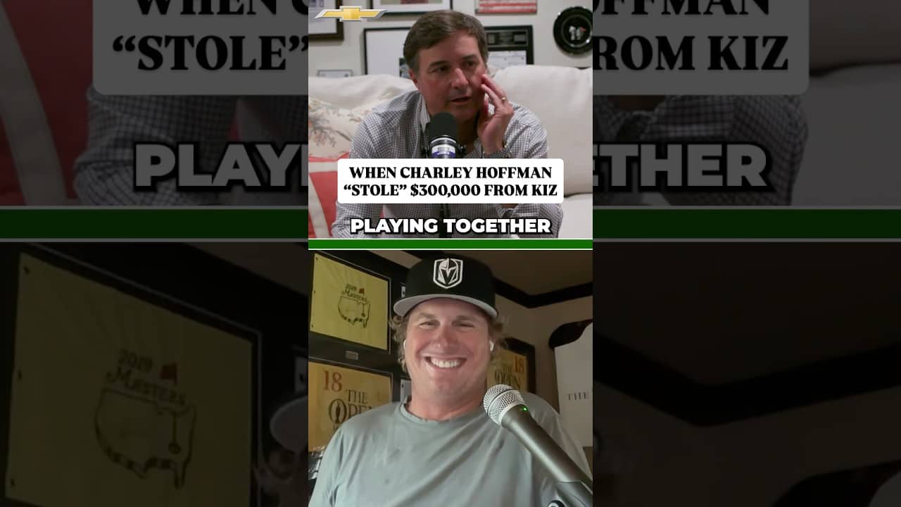ALL-TIME story of Charley Hoffman STEALING $300K from Kiz with a 30-foot birdie 💀 @Chevrolet #Ad