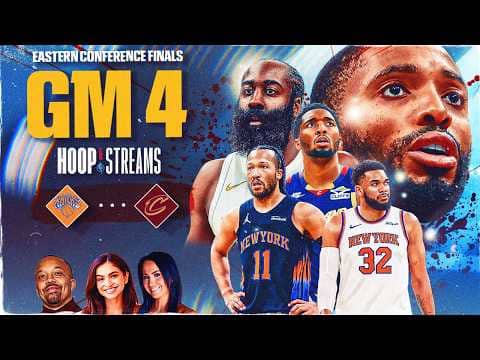 🚨 ECF GAME 4: Will Knicks Sweep Cavs? & Wemby, Spurs even the Series 2-2 👀 | Hoop Streams 🏀