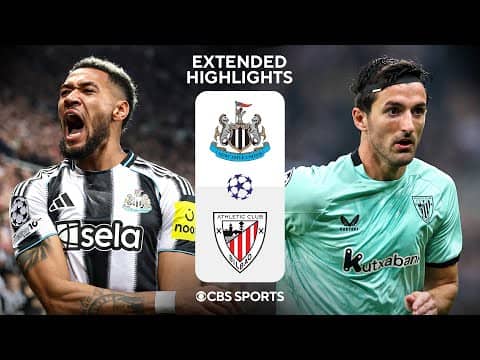 Newcastle United vs. Athletic Club: Extended Highlights | UCL League Phase MD 4 | CBS Sports Golazo