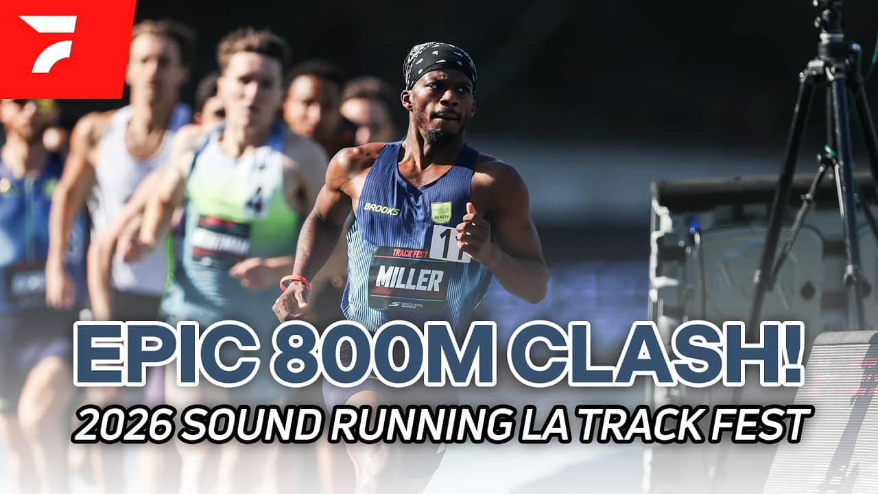 Star-Studded Men’s 800m Goes Down at Sound Running LA Track Fest 2026