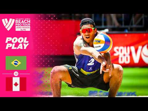 Evandro/Arthur Lanci vs. Schachter/Pickett - Pool Play Highlights | João Pessoa 2026 #BeachProTour