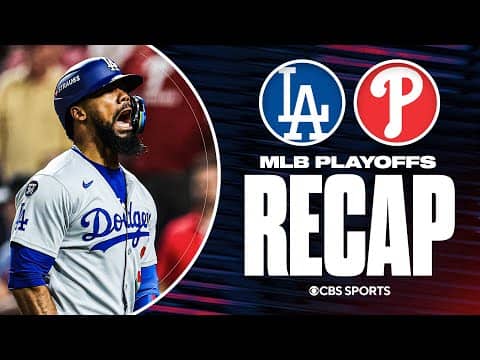 Teoscar Hernandez's 3-run HR lifts Dodgers over Phillies | NLDS Game 1 Recap
