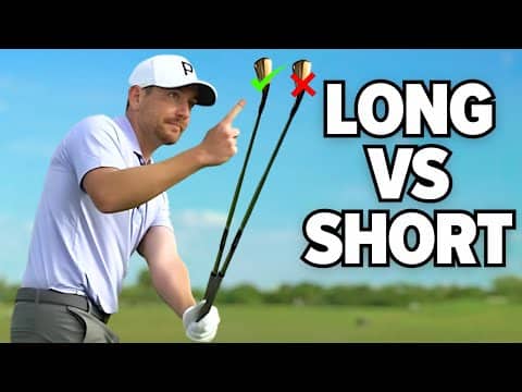 Hit SHORT IRONS better than LONG IRONS? (Not Anymore!)