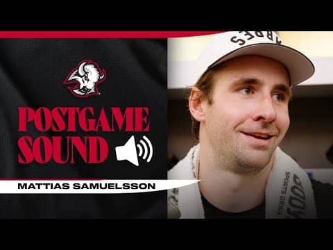 "Get Involved!" | Mattias Samuelsson Scores 2 Goals In 5-3 Win Over Maple Leafs | Buffalo Sabres