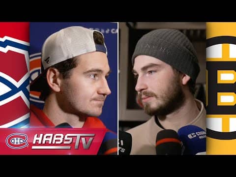 MTL@BOS: Pregame media ops | FULL PRESS CONFERENCES
