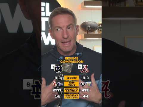 Was it right ranking Notre Dame ahead of Alabama? 👀 #notredame #alabama