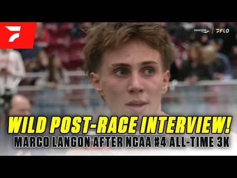 Marco Langon Wants ALL The Smoke After 3K #4 NCAA All-Time | BU Valentine 2026 Post-Race Interview