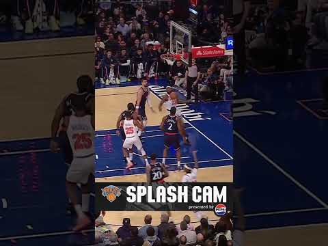 CLARKSON LEFT ALONE 👀 #nba #nyknicks #jordanclarkson