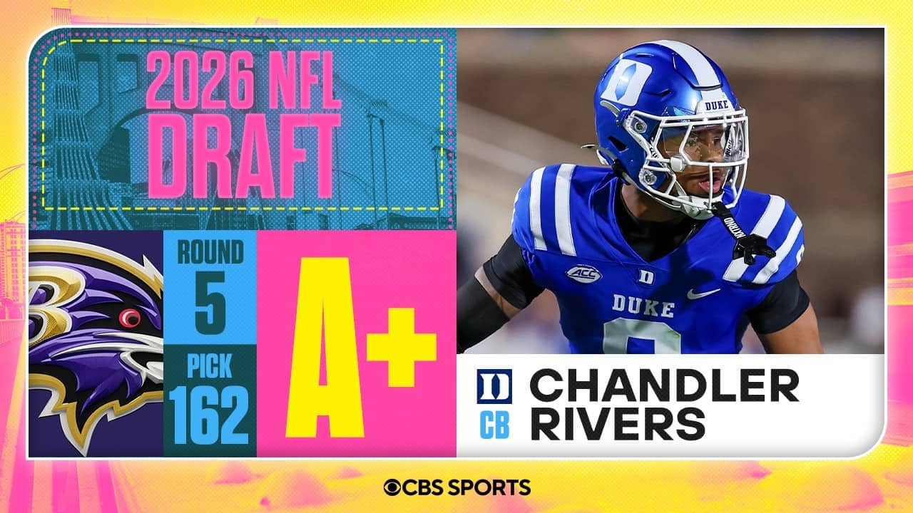 Ravens select Chandler Rivers in Fifth Round | 2026 NFL Draft Grades & Reaction