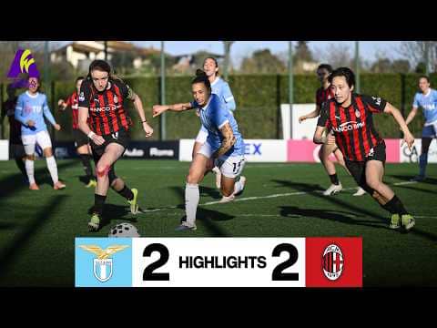 La prima rete di Kamczyk e il gol di Soffia | Lazio-Milan 2-2 | Serie A Women Highlights
