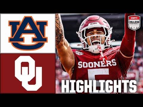 Auburn Tigers vs. Oklahoma Sooners | Full Game Highlights | ESPN College Football
