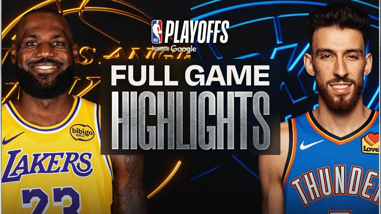 #4 LAKERS at #1 THUNDER | FULL GAME 1 HIGHLIGHTS | May 5, 2026