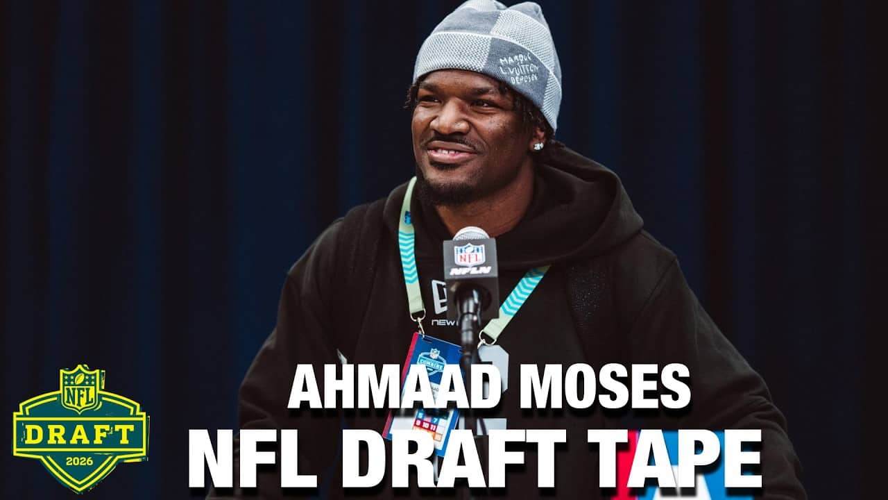 SMU S Ahmaad Moses | 2026 NFL Draft Tape