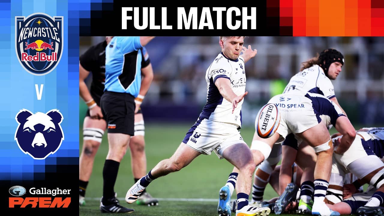 FULL MATCH: Newcastle Red Bulls v Bristol Bears | Gallagher PREM 25/26 | Round 14