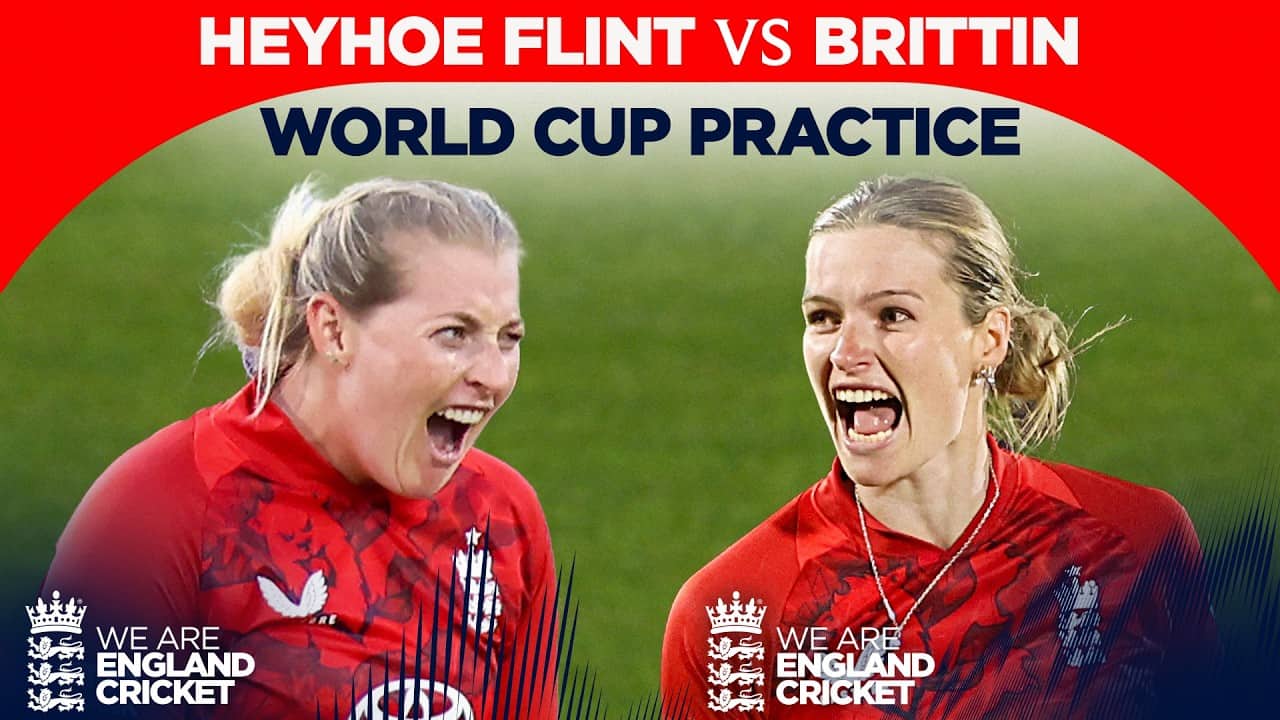 🔴 LIVE CRICKET | England Women Intra-Squad - Team Brittin v Team Heyhoe Flint | 20 March 2026