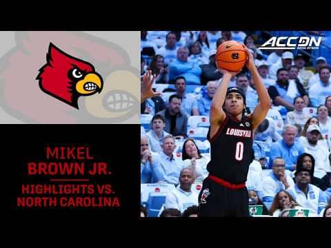 Louisville's Mikel Brown Jr. Highlights vs. North Carolina