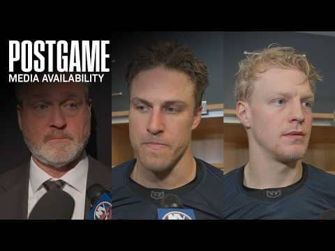New York Islanders Postgame Availability | NYI at BUF