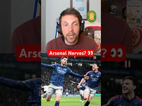 THE ONLY ANTIDOTE TO ARSENAL NERVES