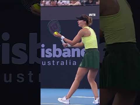 Sabadosa is back💃 #WTA #ArynaSabalenka #PaulaBadosa #WTA #Tennis #Brisbane