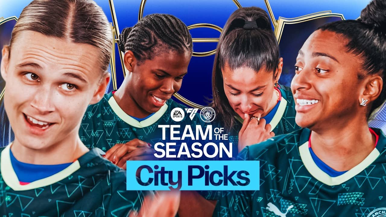 Man City pick their Team of the Season!