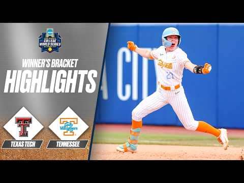 Tennessee vs. Texas Tech: 2026 Women's College World Series | Extended highlights
