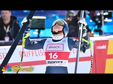 Lindsey Vonn IS BACK ON TOP with first World Cup victory since coming out of retirement | NBC Sports