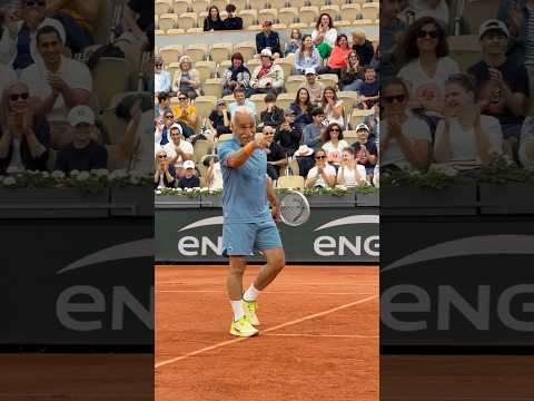 Mansour Bahrami🙌 #rolandgarros