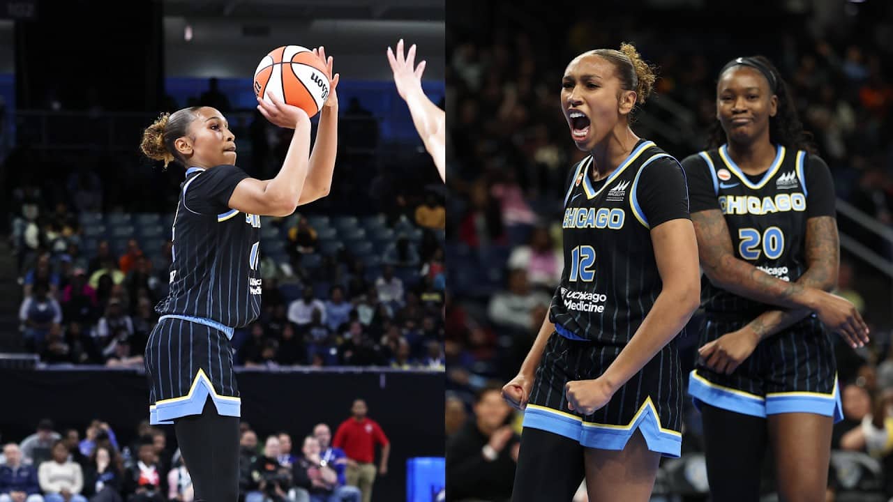 HIGHLIGHTS: Sydney Taylor Scores 23 Points in Sky’s Final Preseason Game Against Dream