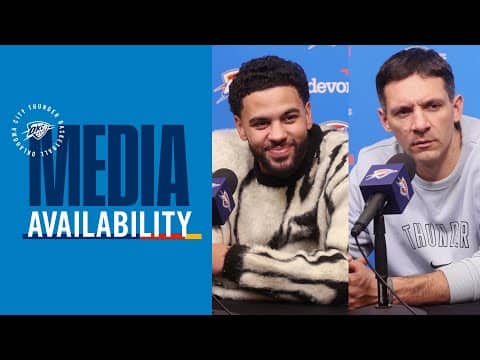 OKC Thunder Full Media Availability | Post Game at Utah Jazz | November 21, 2025