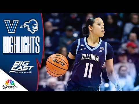 Villanova vs. Seton Hall | COLLEGE BASKETBALL HIGHLIGHTS | 2/26/26 | NBC Sports