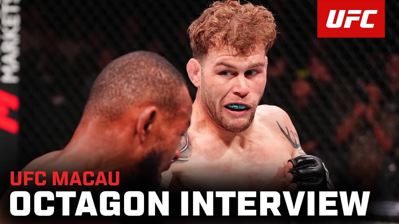 Jake Matthews Octagon Interview | UFC Macau