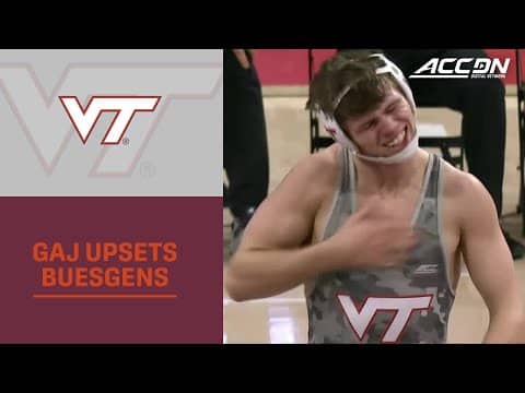 Virginia Tech's Collin Gaj Upsets NC State's Koy Buesgens