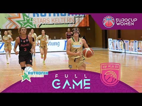 LIVE - Rutronik Stars Keltern v KBF Peja 03 | EuroCup Women 2025-26 | Regular Season